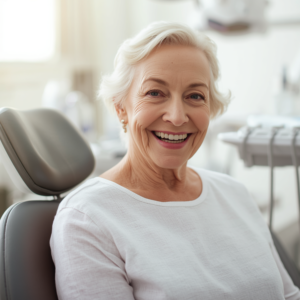 implantes-dentales-puebla-lumident Paciente con prótesis fija sobre implantes dentales en Lumident Clínica Dental Puebla.